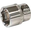 Silverline 1/2" metrische dop