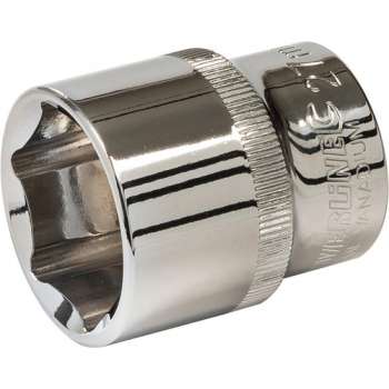 Silverline 1/2" metrische dop