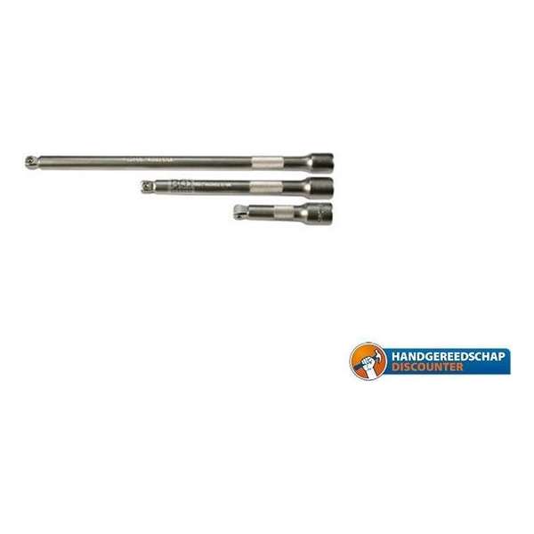 Verlengstuk set 3/8" 3 delig BGS 2239 Verlengstuk set 3/8" 3 delig BGS 2239