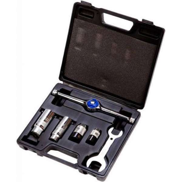 BGS - ratelset voor tap- & snijsets - 6-delige set BGS - ratelset voor tap- & snijsets - 6-delige set