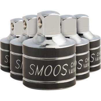 Smoos® Verloop dop van 3/8 naar 1/4 - 5 stuks - Zwart