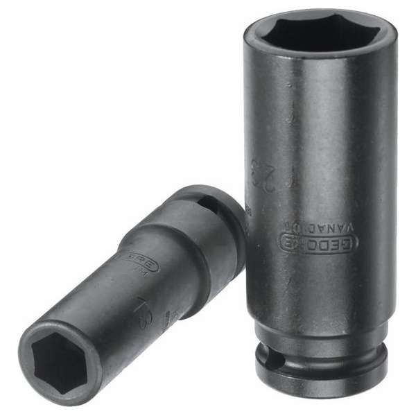 Gedore slagmoerdopsleutel 1/2 inch lang 22mm Gedore slagmoerdopsleutel 1/2 inch lang 22mm