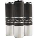 Smoos® Losse diepe dop 8 mm met 1/2 opname - 3 stuks