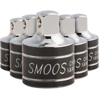 Smoos® Verloop dop van 1/4 naar 3/8 - 5 stuks - Zwart