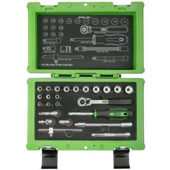 Reca Dopsleutelset 1/4" - 24-delig