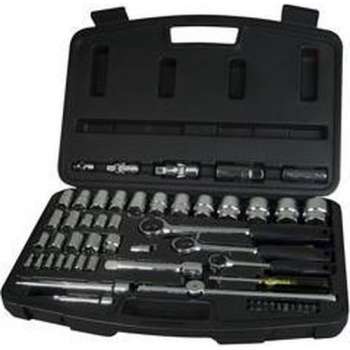 Stanley 1/4" & 1/2" & 3/8" Dopsleutelset (60 delige Set)