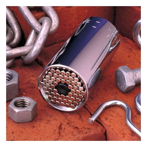 B-Deal Universele dop 11 t/m 32 mm. (Gator Grip) B-Deal Universele dop 11 t/m 32 mm. (Gator Grip)
