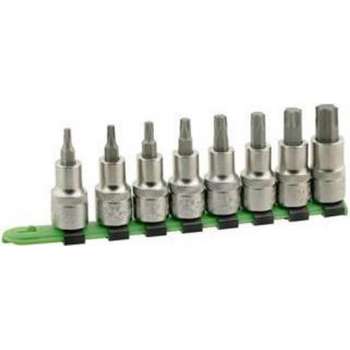 Reca Inbusdopsleutelset Torx 1/2' - 8-delig - Torx 25-60