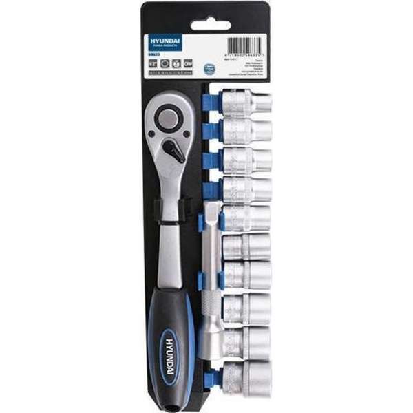 Hyundai Dopsleutelset 1/2 12-delig Hyundai Dopsleutelset 1/2 12-delig