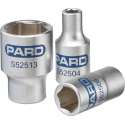 1/4'' Zeskants vlakke dop PAS52505
