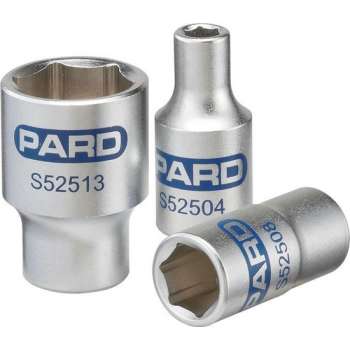 1/4'' Zeskants vlakke dop PAS52505
