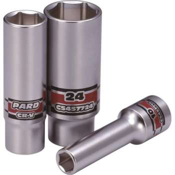 Huvema 1/2'' Zeskants vlakke dop lang PAC5457730