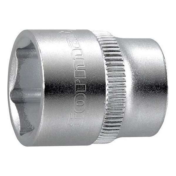 "Zeskant dopsleutel CV-staal 1/2", 19mm FORMAT" "Zeskant dopsleutel CV-staal 1/2", 19mm FORMAT"