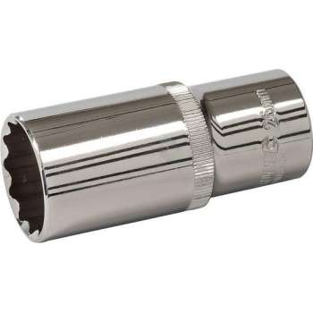 Diepe dop 1/2" stang 12pt metrisch, 30 mm