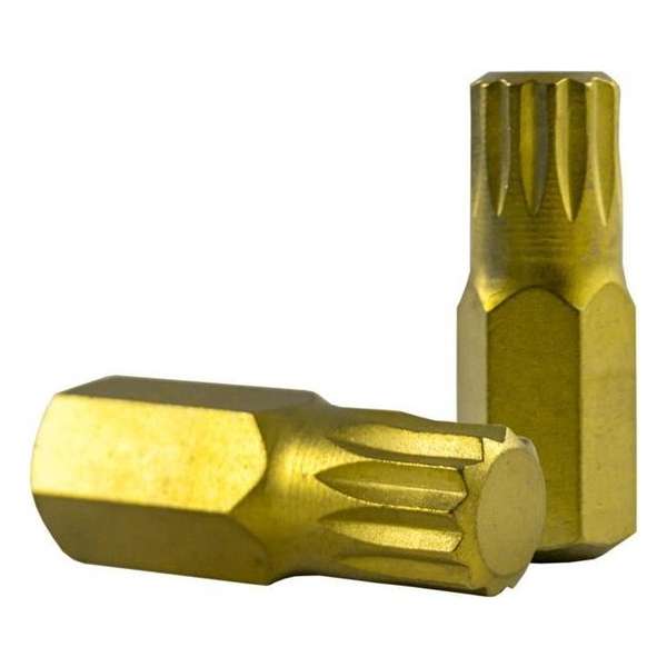 JBM Tools | 12-punts bit m6 30mml voor zware belasting - 52753 JBM Tools | 12-punts bit m6 30mml voor zware belasting - 52753