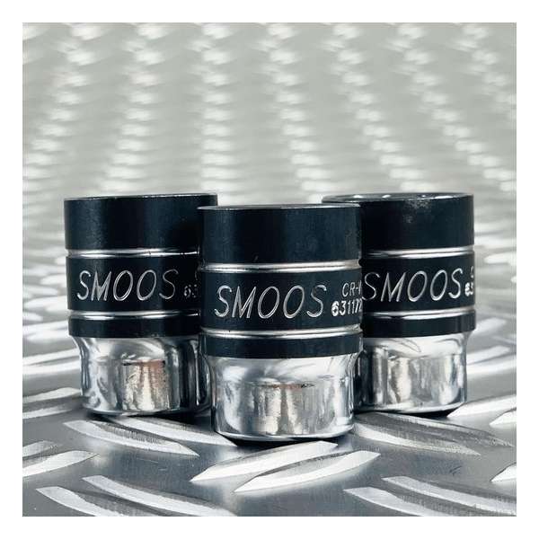 Smoos® Losse Engelse 12-kants dop 11/16 inch 1/2 opname - 3 stuks Smoos® Losse Engelse 12-kants dop 11/16 inch 1/2 opname - 3 stuks