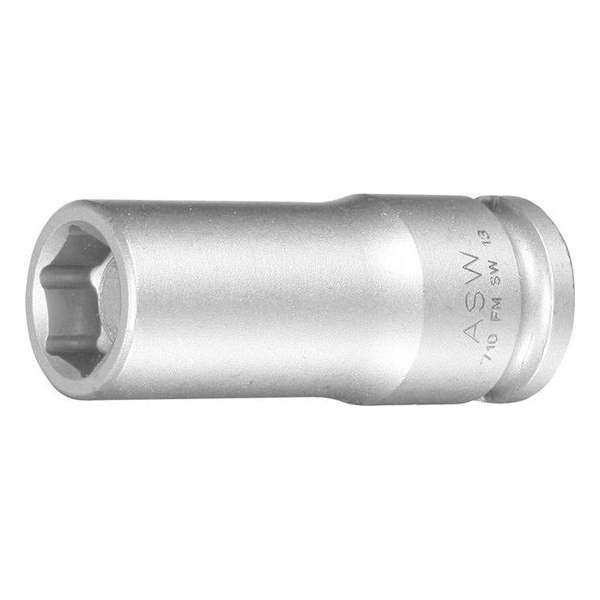 "Krachtdopsleutel 3/8" 13mm veermag. lang ASW" "Krachtdopsleutel 3/8" 13mm veermag. lang ASW"