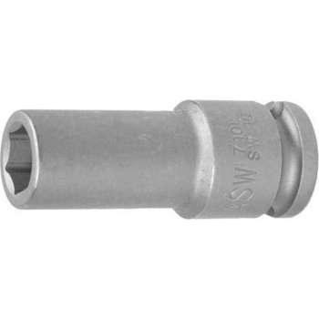"Krachtdopsleutel 3/8" 15mm lang ASW"