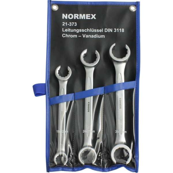 Remleidingsleutel set 3 delig 19 t/m 32 mm - Normex Remleidingsleutel set 3 delig 19 t/m 32 mm - Normex