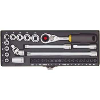 Proxxonindustrial - Fijnmechanica-steeksleutel- En Schroevendraaierset 1/4' (32- - PR23078