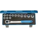 Dopsleutelset 1/2? 14-dlg. 19 SKU-20 Gedore