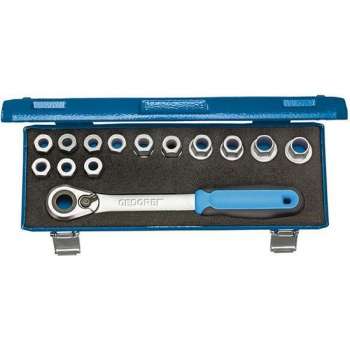Dopsleutelset 1/2? 14-dlg. 19 SKU-20 Gedore