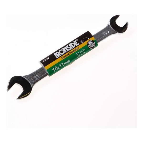 Ironside Steeksleutel 10 x 11mm Ironside Steeksleutel 10 x 11mm