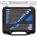 Gedore Ringsleutelset - 15-delig - In i-boxx - Grijs, Blauw, Zwart