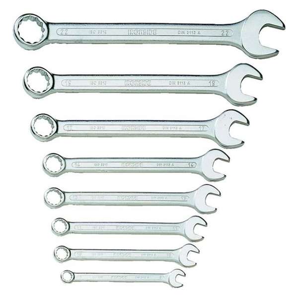 Ironside Ring /steeksleutelset 8-delig 8-22mm Ironside Ring /steeksleutelset 8-delig 8-22mm