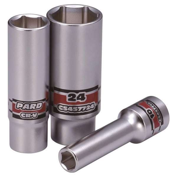 Huvema 1/2'' Zeskants vlakke dop lang PAC5457712 Huvema 1/2'' Zeskants vlakke dop lang PAC5457712