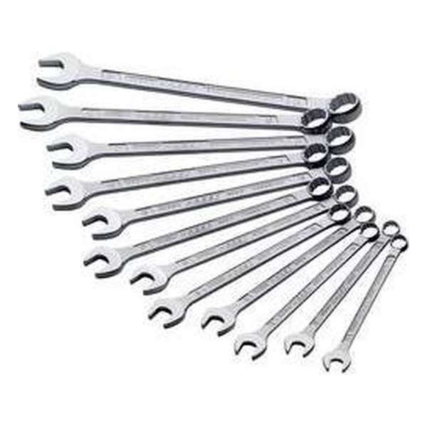 Ring-Steeksleutel Set 12-Delig 10 - 22 Mm Hazet 600N/12N Ring-Steeksleutel Set 12-Delig 10 - 22 Mm Hazet 600N/12N