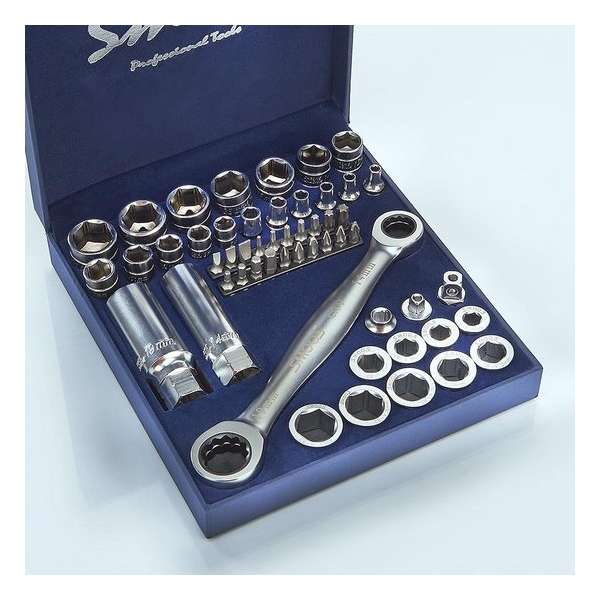 Smoos® Exclusieve dopsleutelset 53-delig Smoos® Exclusieve dopsleutelset 53-delig