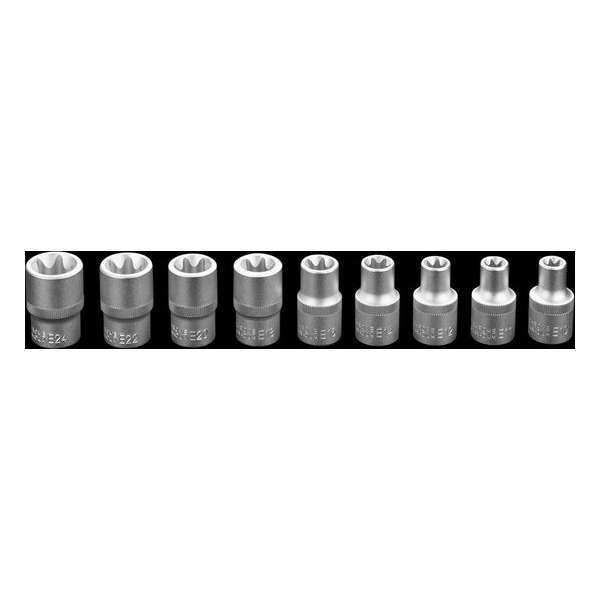 NEO Torx Inwendig Bitdoppenset 9 delig, 1/2 aansluiting. 25 jaar Garantie. NEO Torx Inwendig Bitdoppenset 9 delig, 1/2 aansluiting. 25 jaar Garantie.