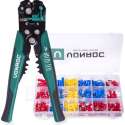 VONROC Professionele automatische striptang - krimp- en isoleertang  - Met 270-delig accessoireset