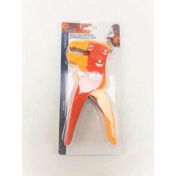 Perel Knip- En Striptang Automatisch 25 Mm Staal Geel/oranje Perel Knip- En Striptang Automatisch 25 Mm Staal Geel/oranje