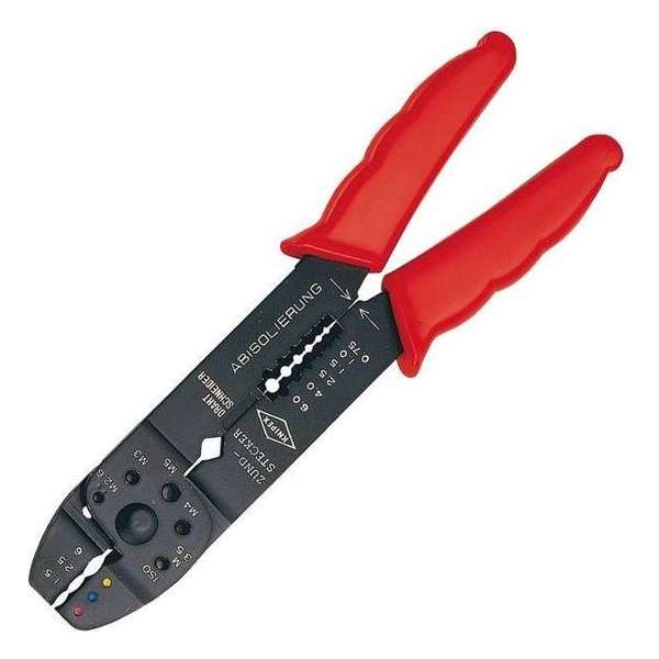 Krimptang - Kabelschoen - Striptang - Kniptang - 20 cm Krimptang - Kabelschoen - Striptang - Kniptang - 20 cm