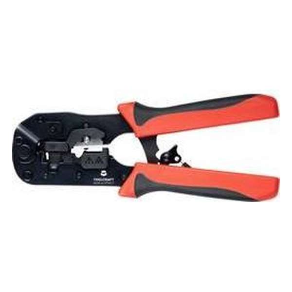 TOOLCRAFT TO-6425613 Krimptang 1 stuks Modulaire stekkers RJ45 TOOLCRAFT TO-6425613 Krimptang 1 stuks Modulaire stekkers RJ45