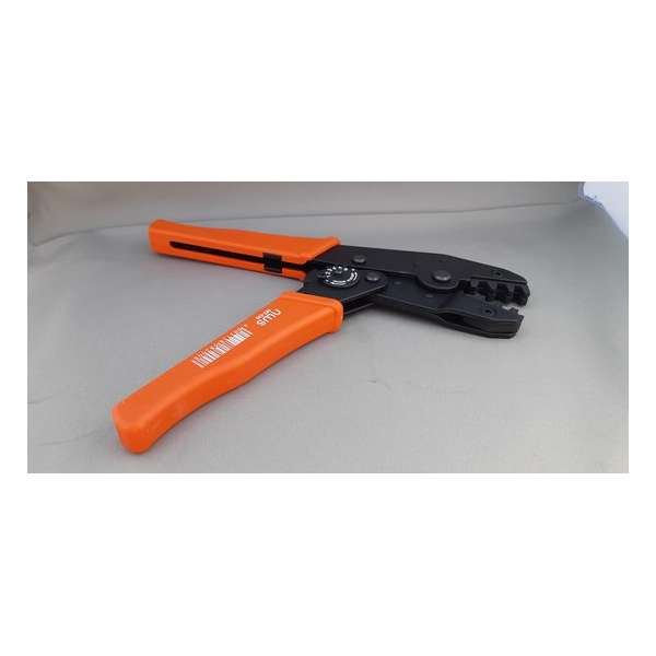 Professionele AMP connector krimptang met ratel voor ongeïsoleerde AMP's Professionele AMP connector krimptang met ratel voor ongeïsoleerde AMP's