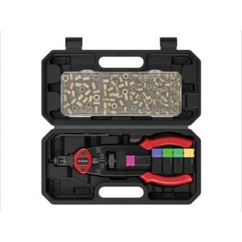PARKSIDE® Klinknageltang - Ideaal voor het maken van een verzonken gat door het vastklinken van moeren 151-delige set