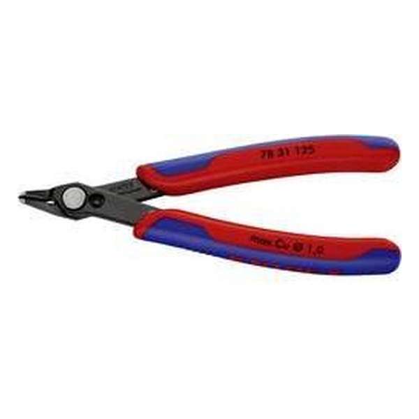 Knipex Super-Knips 78 31 125 Elektronica en fijnmechanica Printtang Zonder facet 125 mm Knipex Super-Knips 78 31 125 Elektronica en fijnmechanica Printtang Zonder facet 125 mm