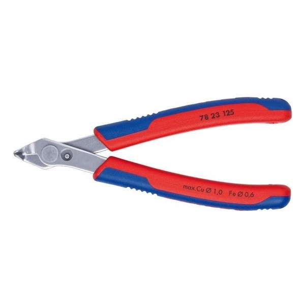 Knipex Super-Knips 78 23 125 Elektronica en fijnmechanica Printtang Zonder facet 125 mm Knipex Super-Knips 78 23 125 Elektronica en fijnmechanica Printtang Zonder facet 125 mm