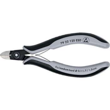 Knipex 79 22 125 ESD ESD Zijkniptang Zonder facet 125 mm