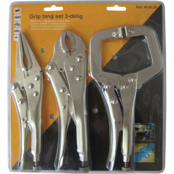 Grip tang set 3 delig Grip tang set 3 delig
