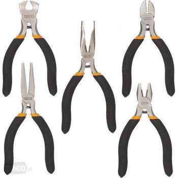 Precisie Tangen Mini - 5-Delig - Topex