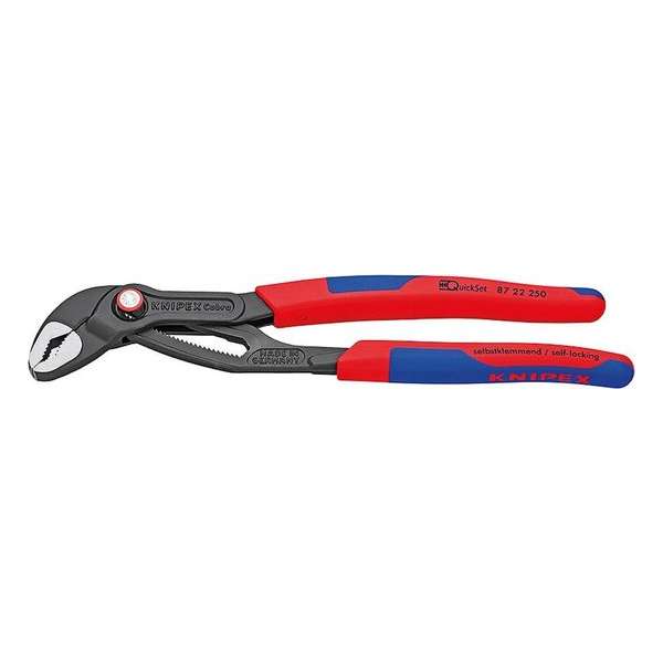 Knipex Cobra QuickSet 87 22 250 Waterpomptang 46 mm 250 mm Knipex Cobra QuickSet 87 22 250 Waterpomptang 46 mm 250 mm