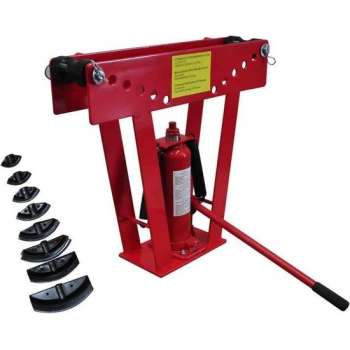 Pijpenbuiger 16-ton met 8 mallen (incl. Werkhandschoenen)