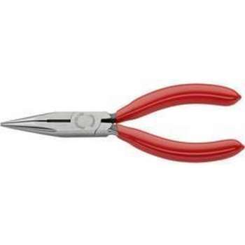 Knipex 25 01 140 Elektronica en fijnmechanica Platte rondbektang Recht 140 mm