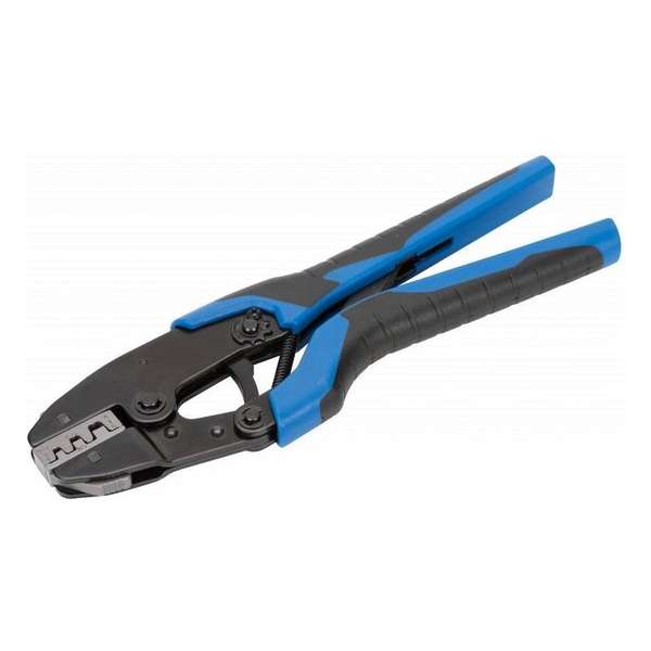 Krimptang voor niet geïsoleerde open-barrel kabelschoentjes 0.5 - 6.0 mm² Krimptang voor niet geïsoleerde open-barrel kabelschoentjes 0.5 - 6.0 mm²