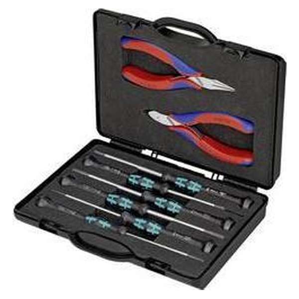 Etui met elektronicatangen Etui met elektronicatangen