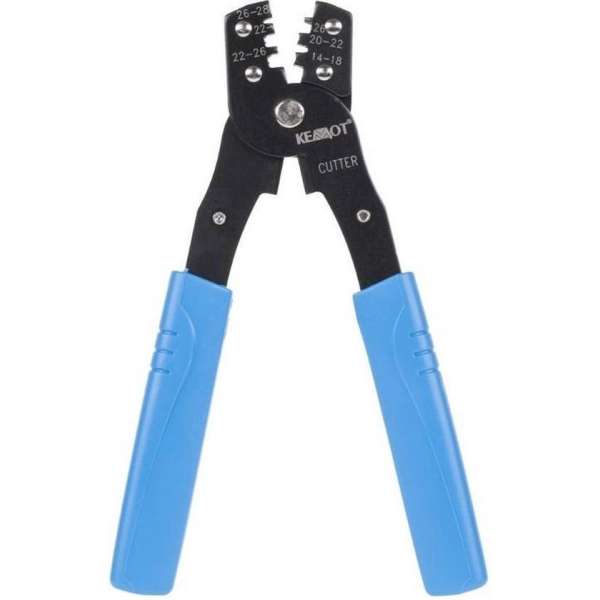 Krimptang - HT202A - 180mm - 0,14 mm tot 0,34 mm Krimptang - HT202A - 180mm - 0,14 mm tot 0,34 mm